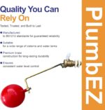 PlumbEZ Adjustable 1/2" Part 2 Ball Valve with Float - Image 7