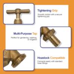 PlumbEZ WRAS 1/2" Brass Garden Tap (BS1010) - Image 6