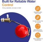 PlumbEZ Adjustable 1/2" Part 2 Ball Valve with Float - Image 6