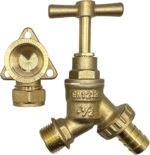 PlumbEZ Outside Tap Kit with 15mm Wall Plate Elbow (WRAS) - Image 6