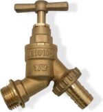 PlumbEZ WRAS 1/2" Brass Garden Tap (BS1010) - Image 2