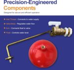 PlumbEZ Adjustable 1/2" Part 2 Ball Valve with Float - Image 2