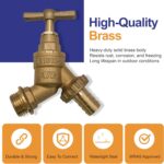 PlumbEZ WRAS 1/2" Brass Garden Tap (BS1010) - Image 3