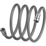 1.5 M Flexible Silver Shower Hose