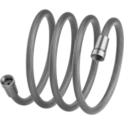 1.5 M Flexible Silver Shower Hose