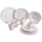 16 Piece Dinner Set Whistful White