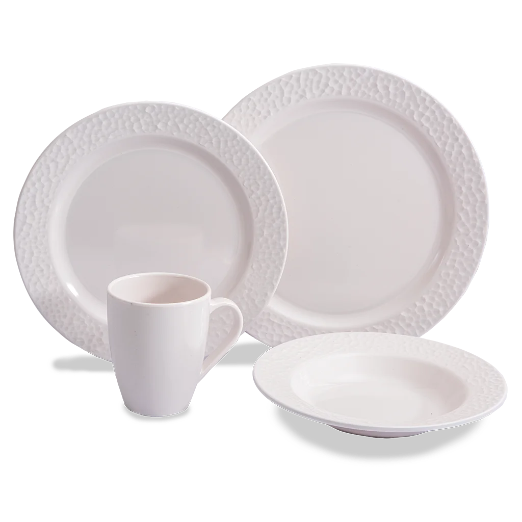 16 Piece Dinner Set Whistful White – view 2