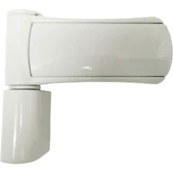 3D Adjustable UPVC Flag Hinge White NLA