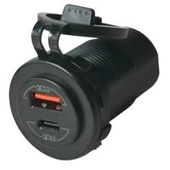 46W Type C & 18W QC 3 Fast Charge Waterproof USB Socket