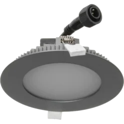 8W LED Panel Light Pewter 150mm 3 Core