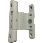 Adjustable Rebated Butt Hinge 9-16mm x 122mm White