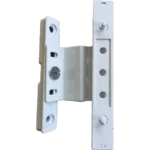 Adjustable Rebated Butt Hinge 9-16mm x 122mm White – view 2