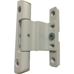 Adjustable Rebated Butt Hinge 9-16mm x 122mm White