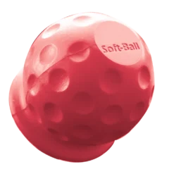 AL-KO Soft Ball Towball Covers Red (24 pack)