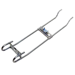 AL-KO Spare Wheel Carrier Fits 1410-1715mm Chassis