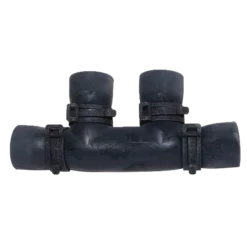 Alde 4 Way Rubber Connector with Mounted Banding Clips