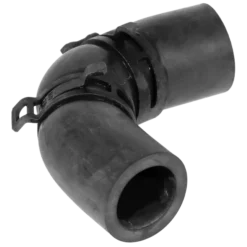 Alde Rubber 90° Elbow with Mounted Band Clips