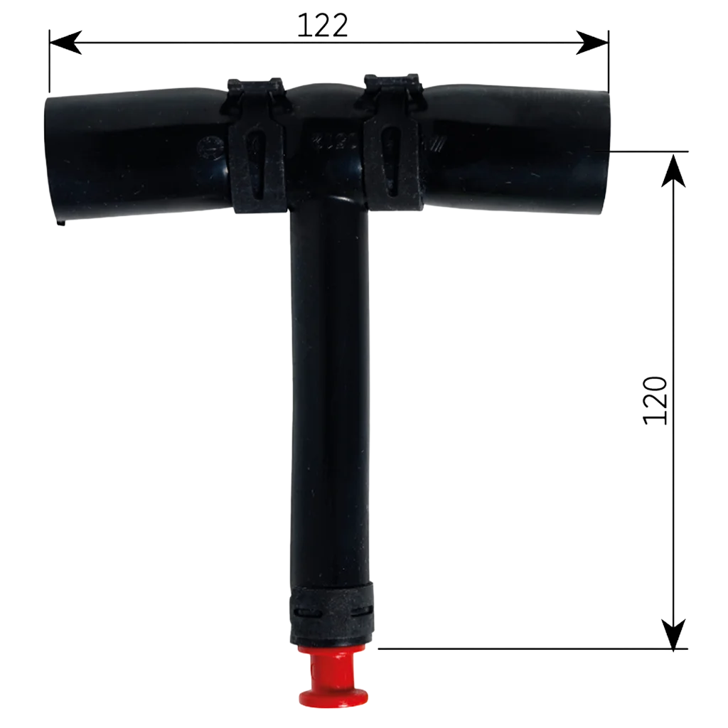 Alde Rubber Drain T – view 2
