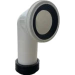 Bent WC Toilet Pan Connector 4” (100mm/110mm) 90 Degree