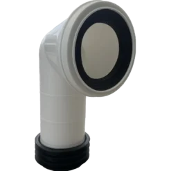 Bent WC Toilet Pan Connector 4” (100mm/110mm) 90 Degree