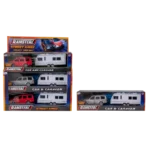 Car & Caravan Die Cast Model Set (Pack of 9)
