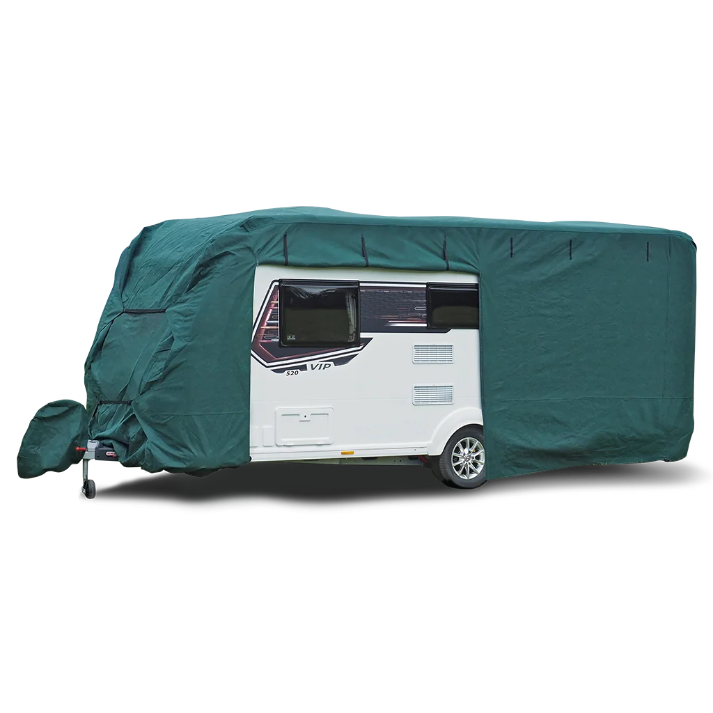 Caravan cover max (XLarge 570 x 630 cm) Green – view 3