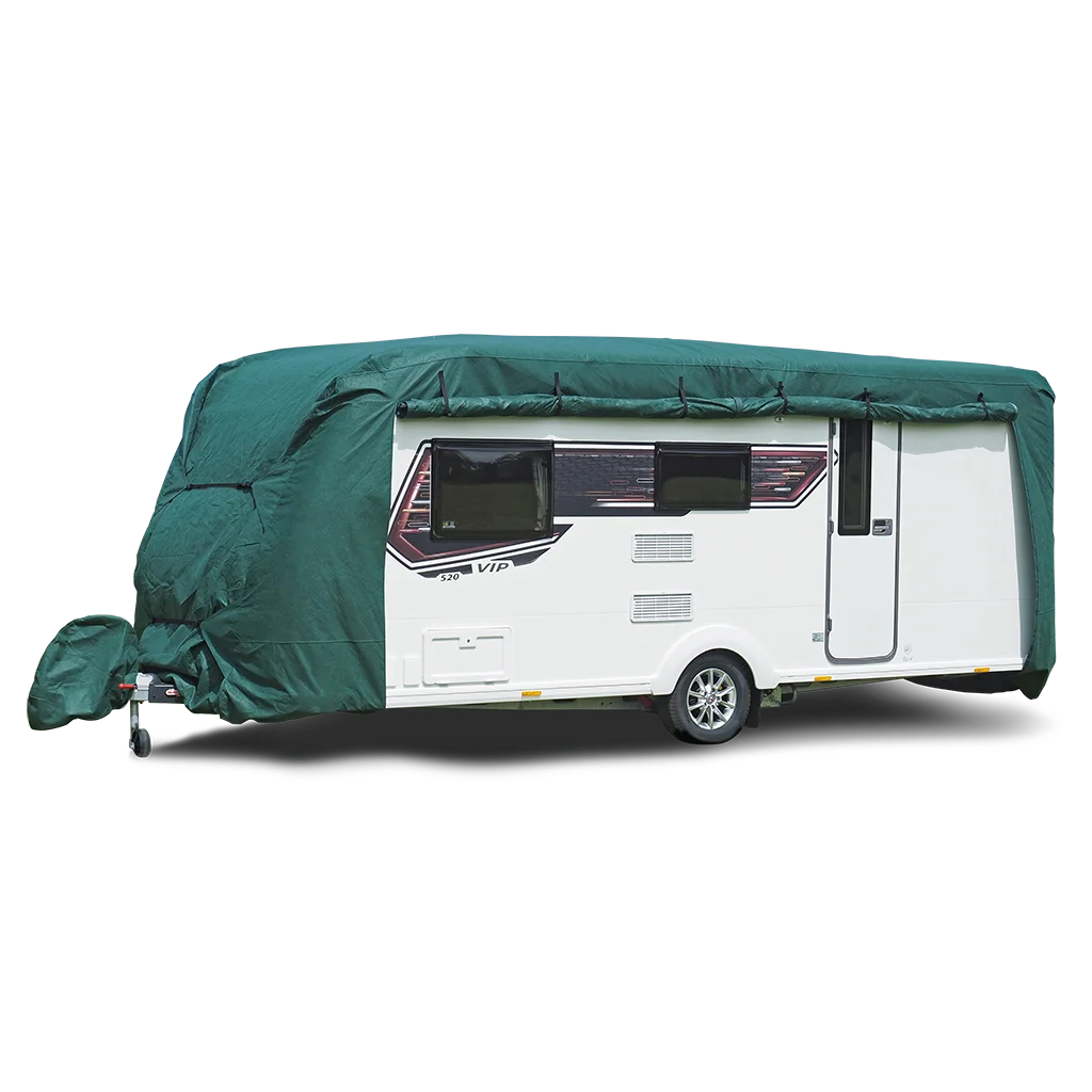 Caravan cover max (XLarge 570 x 630 cm) Green – view 4