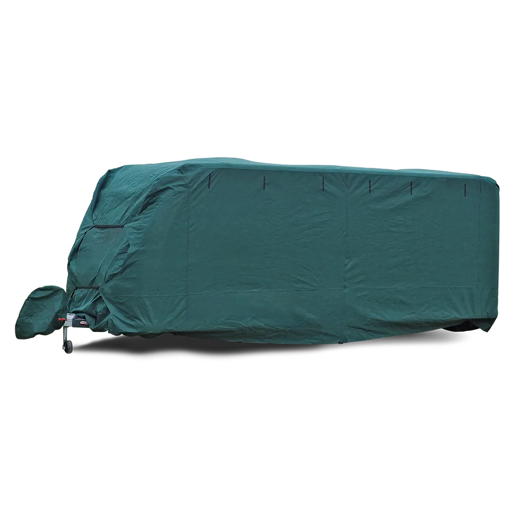 Caravan cover max (XLarge 570 x 630 cm) Green