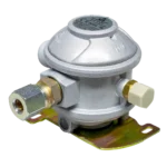 Cavagna 30mbar Gas Regulator with 90° Angled 8mm Outlet