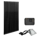 CBE 105W Solar Kit – Black