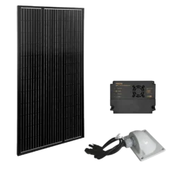 CBE 105W Solar Kit – Black
