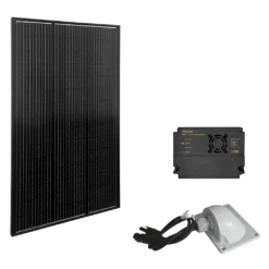 CBE 140W Solar Kit – Black