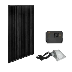 CBE 170W Solar Kit – Black