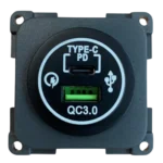 CBE Grey USB-C Socket