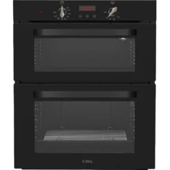 CDA LPG Double Oven – Black