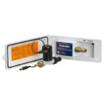 City water controller COLORADO PLUS with removable solenoid valve and changeover switch