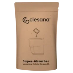 Clesana Super Absorber 20 Bags for Waterless C1 Toilet