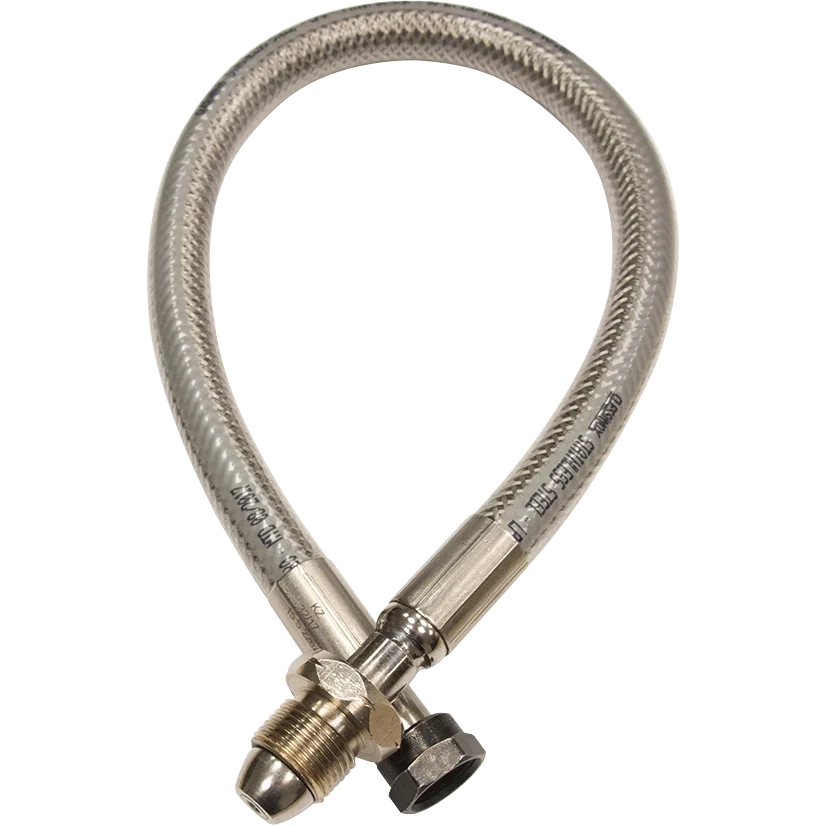 Clesse 20″ Stainless Pigtails W20 To Pol With NRV
