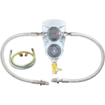 Clesse Compact R800 OPSO 2 Cylinder Changeover Kit With Stainless 1.2M Hose & Pigtails