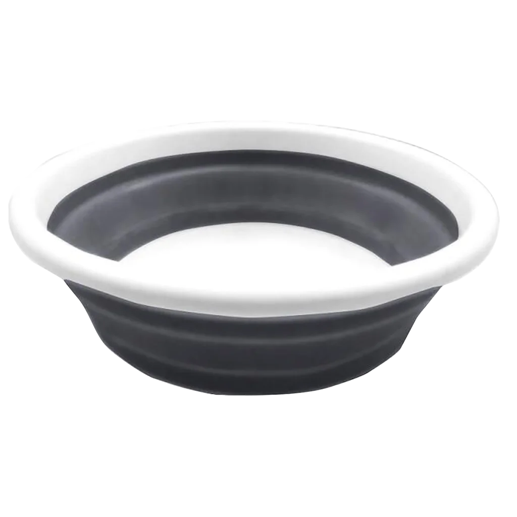 Collapsible-wares round bowl or wash basin – Small