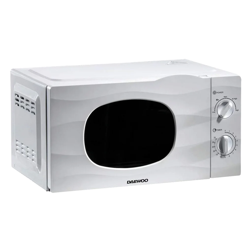 Daewoo 700W 20L Microwave – White – view 2