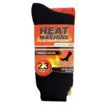 Heat Machine Men’s Tog 2.3 Thermal Socks Size 6-11 – Black