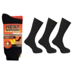 Heat Machine Men’s Tog 2.3 Thermal Socks Size 6-11 – Black – view 3