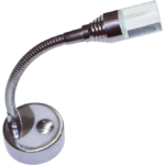Dimatec Chrome 12v1w Flexi Touch Reading Light with Dual Colour