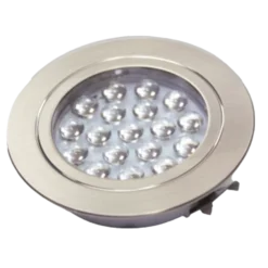 Dimatec Chrome Recessed LED Touch Spot Light Default off