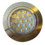 Dimatec Chrome Recessed LED Touch Spot Light Default on