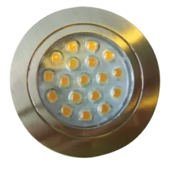 Dimatec Chrome Recessed LED Touch Spot Light Default on