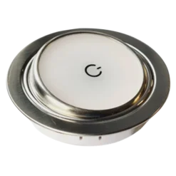 Dimatec Nickel adjustable touch downlight