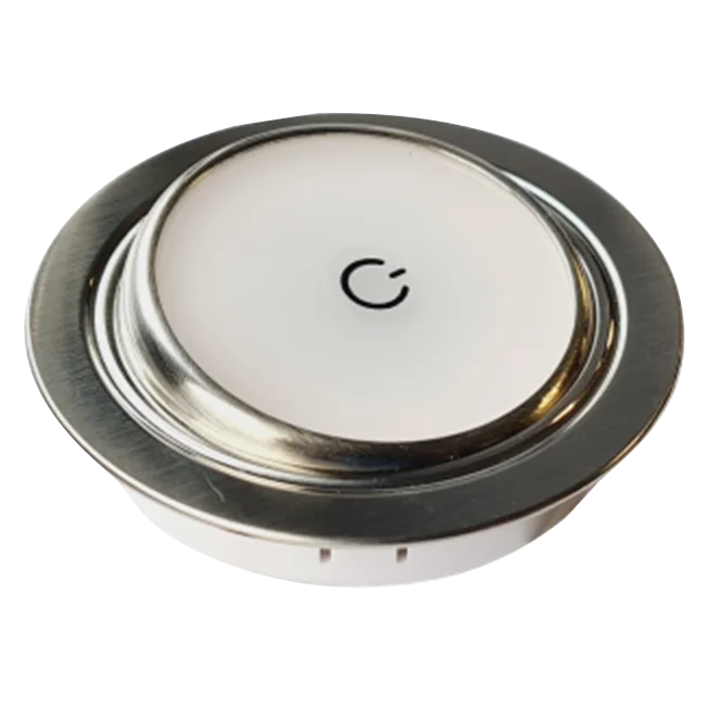 Dimatec Nickel adjustable touch downlight