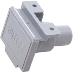 DLS 3/4″ Oulet Hose Socket with Cover – Grey